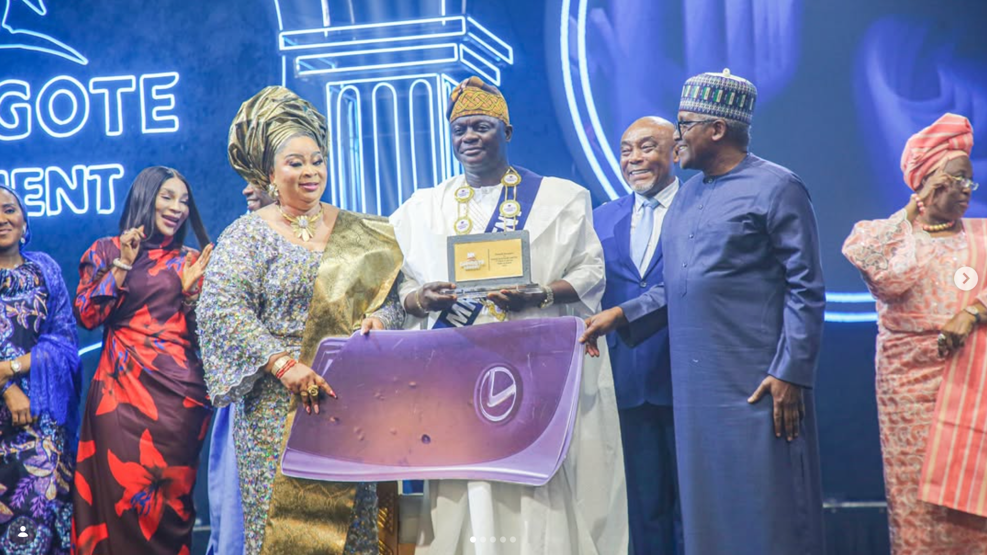 Kazab Heritage Ltd Recognized as Number One  Customer at Dangote Cement Awards